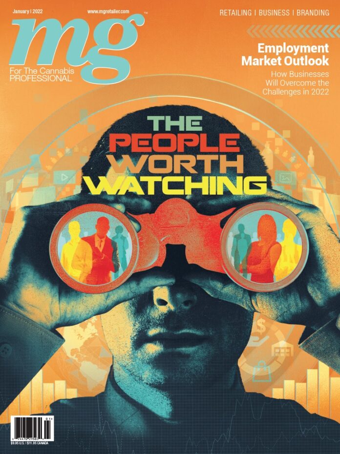 mg Magazine January 2022 Cover : The People Worth Watching