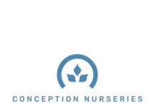 Cannabis Cultivator Kristian Andreassen Joins Conception Nurseries white background with blue text reading conception nurseries
