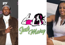 Just Mary Delivery Now Distributes Products From Wild N’ Out’s Watts Homie Quan just mary logo with photo of founder and partner