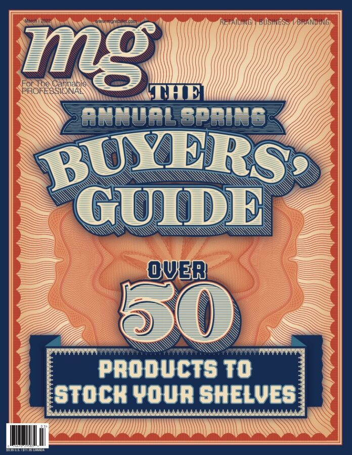 mg Magazine March 2022 cover, The annual spring buyers guide