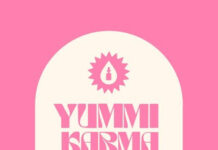 Women-Owned Cannabis Brand Yummi Karma Partners with Nabis for Exclusive Distribution yummi karma logo pink background and cream logo