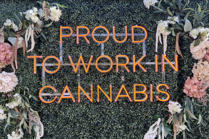 Cannabis-Staffing sign 