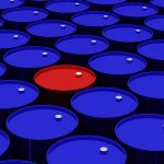 5 Simple Cannabis Storage Solutions Cannabis storage with dark blue and one red container