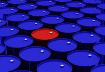 5 Simple Cannabis Storage Solutions Cannabis storage with dark blue and one red container