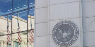 SEC Charges Oregon Cultivator and Others with Financial Crimes Washington, DC, USA - June 25, 2022: The logo of the U.S. Securities and Exchange Commission (SEC) is seen at its headquarters in Washington, DC.