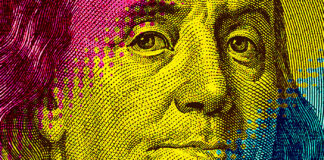 I Spoke to 25 VC Fund Managers. Here’s What I Learned. Contemporary artwork close up president banknotes face. Digital texture backdrop. Trendy pop art fun culture. Neural network art poster. Funky punk collage design. Creative concept money illustration.