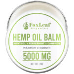 Introducing Foxleaf Organics’ Revolutionary 5000MG Hemp Oil Balm: Natural Relief for Muscles and Joints in a Potent, Soothing Blend FoxLeaf Organics Hemp Balm