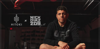 HITOKI ANNOUNCES PARTNERSHIP WITH MMA FIGHTER NICK DIAZ AS OFFICIAL BRAND AMBASSADOR Nick Diaz Hitoki Trident Laser special edition