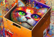 Just Open the Box Already Schrodingers-cat-in a box designed by AI