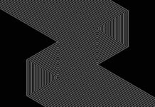 How to Engage with Gen Z in 2023 Abstract art lines background. Monochrome white stripes like letter Z.