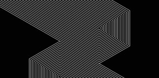 How to Engage with Gen Z in 2023 Abstract art lines background. Monochrome white stripes like letter Z.