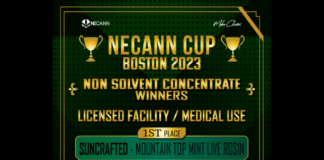 Suncrafted Cannabis lights it up at NECANN, wins awards for Best Non Concentrate Solvents NECANN-CUP-Winners-Licensed-Non-Solvent-Concentrates-768x768