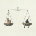 Cannabis Companies Weigh Pros and Cons in Southern Medical Markets Illustration,Of,Surreal,Balance,Concept,,Every,Man,Has,His,Price