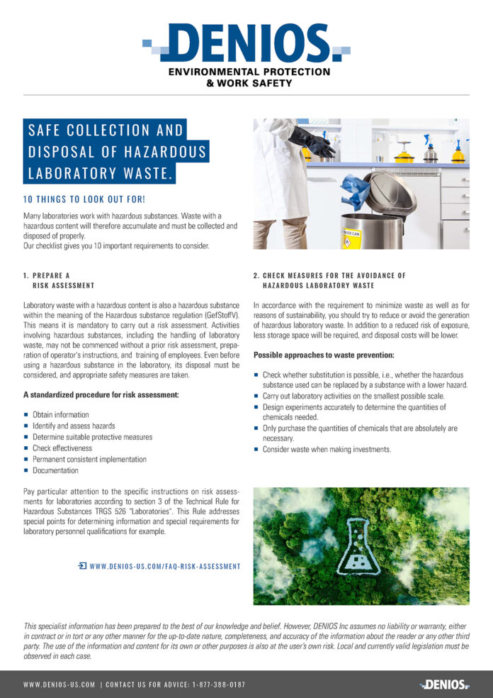 us-checklist-laboratory-waste