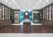 The Herbary Succeeds with Vintage Apothecary Charm Herbary dispensary interior