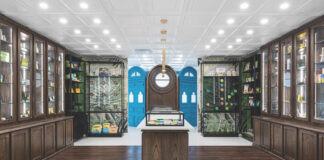 The Herbary Succeeds with Vintage Apothecary Charm Herbary dispensary interior