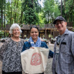 Corinne, Claudia and Marty with Bag MCFA 2023