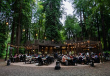 2nd Annual Mendocino Craft Farmers Auction Photo Gallery Dining Area MCFA 2023 by Brian Parks