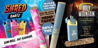 Organigram Launches New Tube-style Pre-rolls: SHRED Dartz and Holy Smokes unnamed (3) (2)