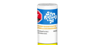 Aurora Launches Innovative Infused Pre-Rolls with 50%+ THC for Medical Cannabis Patients on AuroraMedical.com San Rafael '71 Sourdough Shortcuts Packaging (CNW Group/Aurora Cannabis Inc.)