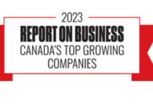 High Tide Places 38th on The Globe and Mail’s Fifth-Annual Ranking of Canada’s Top Growing Companies Report on Business Canada Top Growing Companies (1)
