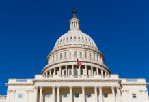 Senate Takes Long-Awaited Step Toward Cannabis Banking Reform Capitol building Washington DC sunlight day US