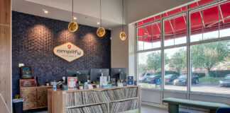 Amplify Balances Architecture with Cultural Relevance Amplify dispensary Columbus Ohio inside store