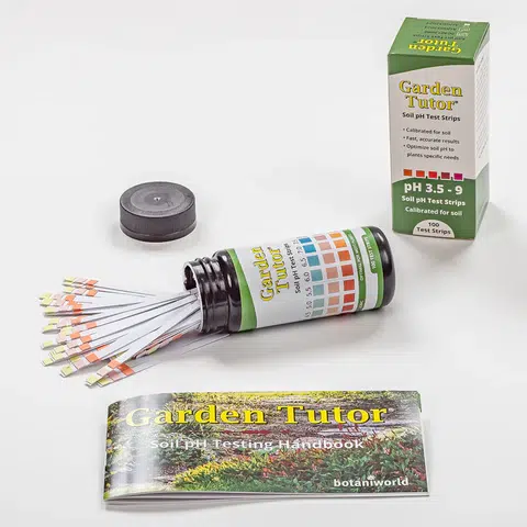 Garden Tutor Soil pH Test Strips Kit