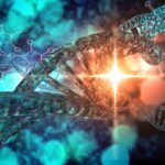 8 Mad Scientists Who Are Pushing the Industry Forward 3D DNA strand with vibrant colors for genetics background