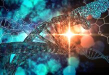 8 Mad Scientists Who Are Pushing the Industry Forward 3D DNA strand with vibrant colors for genetics background