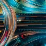 Road Safety Not Negatively Impacted by Cannabis Legalization Expressway top view, Road traffic on busy highways