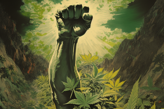 heymanifesto collage for cannabis time warp power fist governme 9441c886-8e67-4bd1-9755-558713fac3bf