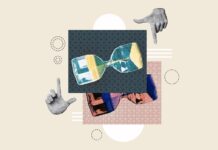 A Look Back on Ten Years Vertical,Composite,Photo,Illustration,3d,Collage,Of,Arms,Showing,Frame