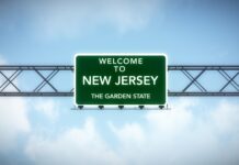 New Jersey Dispensary Count Nearly Triples in 2023 New,Jersey,Usa,State,Welcome,To,Highway,Road,Sign