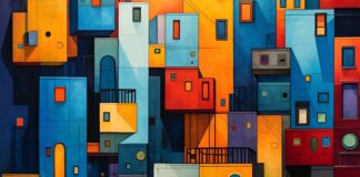 The Evolving Role of Commercial Real Estate in Cannabis heymanifesto abstract buildings colorful