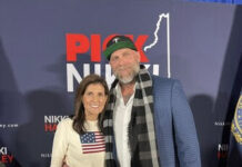 NFL legend and Cannabis Activist Kyle Turley blitzes presidential candidates in NH primaries Nikki Haley and Kyle Turley
