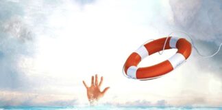 6 Strategies to Consider Before Slashing Prices Throwing a life rope buoy to a drowning person holding a hand above water.