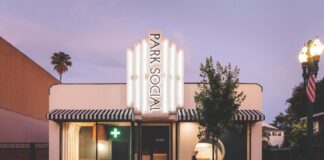 Park Social Wears Art Deco Well Park Social dispensary 1222