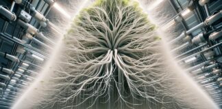 Striving for Sustainability with Aeroponic Growing aeroponics cannabis DALL-E mg magazine