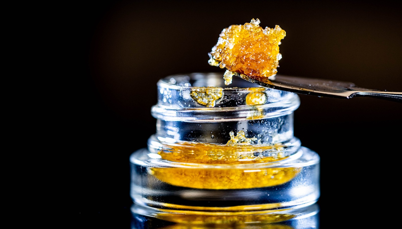 THC extraction Live Resin Dab Sauce Cannabis Oil Macro