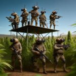 Balancing Chemical and Biological Pest Control Predator Pests Beneficial Insects DALL-E mg magazine 2024