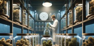 Navigating the Modern and Antiquated Ideas about Drying curing cannabis DALL-E mg Magazine