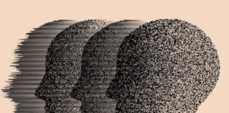 Cannabis Industry Reacts to Rescheduling Proposal Four abstract faces in a gradient looking left on a beige background