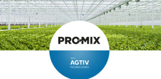 PRO-MIX® Professional Growing Media Co-Branded with AGTIV® Technologies Pro-Mix with AGTIV logo