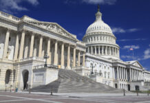 House GOP Suddenly Turns on Cannabis washington dc capitol building east side blue skies light clouds