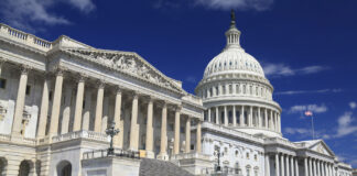 House GOP Suddenly Turns on Cannabis washington dc capitol building east side blue skies light clouds