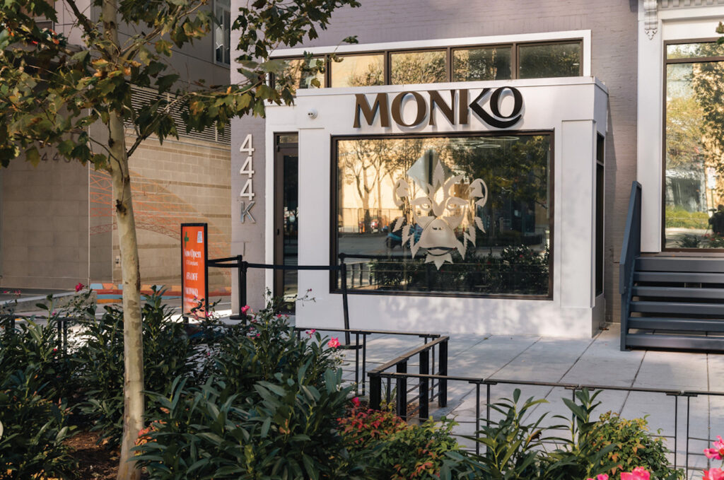 Monko dispensary exterior retail storefront