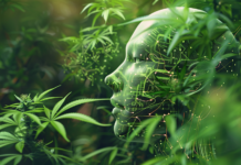Artificial Intelligence in the Grow AI Face in Cannabis Cultivation garden