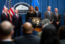 DEA Delays Rescheduling Decision until after Election DEA Administrator Anne Milgram speaks during a press conference in Washington, DC