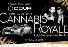 James Bong: Cannabis Royale at MJBizCon 2024 James Bong Cannabis Royale Cova mg Magazine